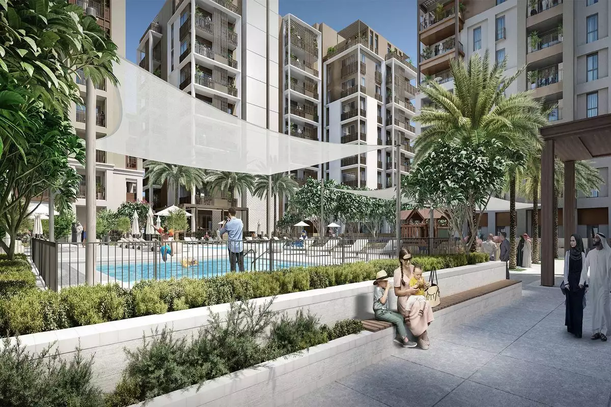 Flat 64m² in UAE, Dubai. Priced at 401497€ rent photo-7