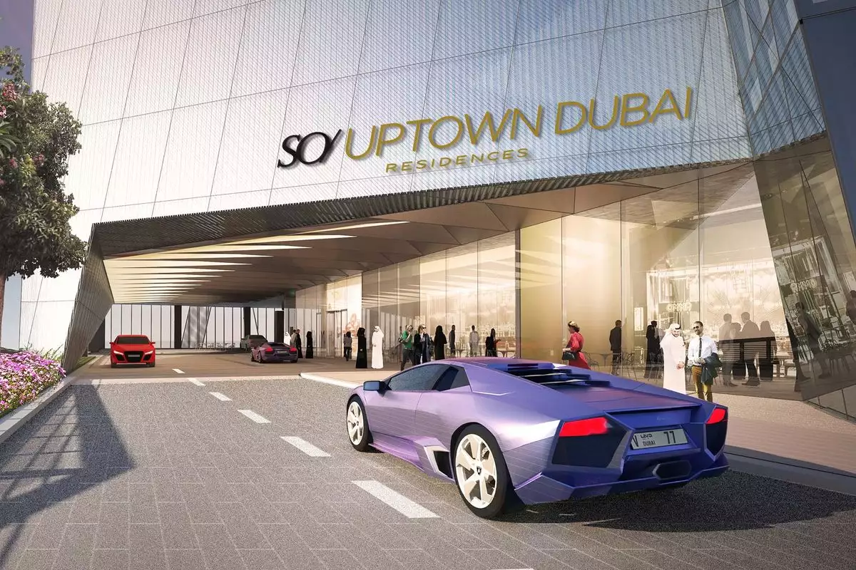Flat 80m² in UAE, Dubai. Priced at 618679€ rent photo-1
