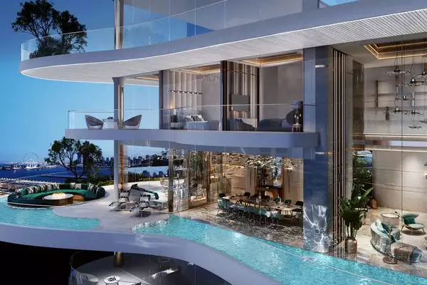 Flat 199m² in UAE, Dubai. Priced at 2347326€ rent photo-4