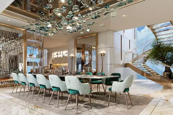 Flat 199m² in UAE, Dubai. Priced at 2347326€ rent photo-13