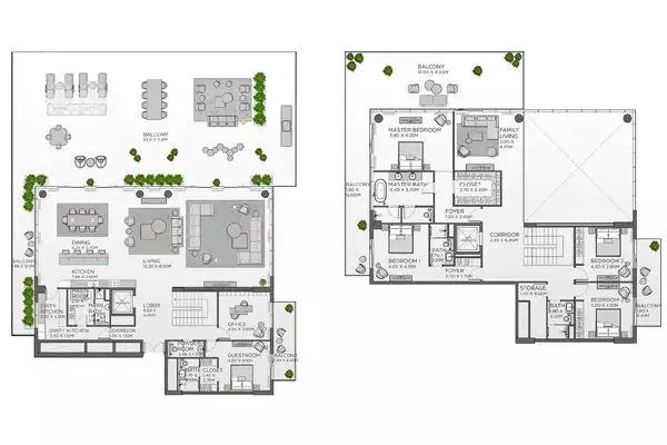 Flat 854m² in UAE, Dubai. Priced at 6783022€ rent photo-23