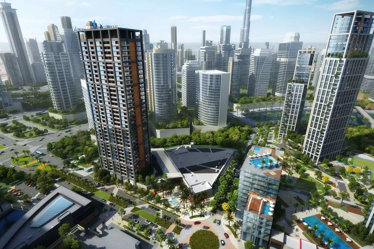 Flat 39m² in UAE, Dubai. Priced at 360573€ rent photo-1