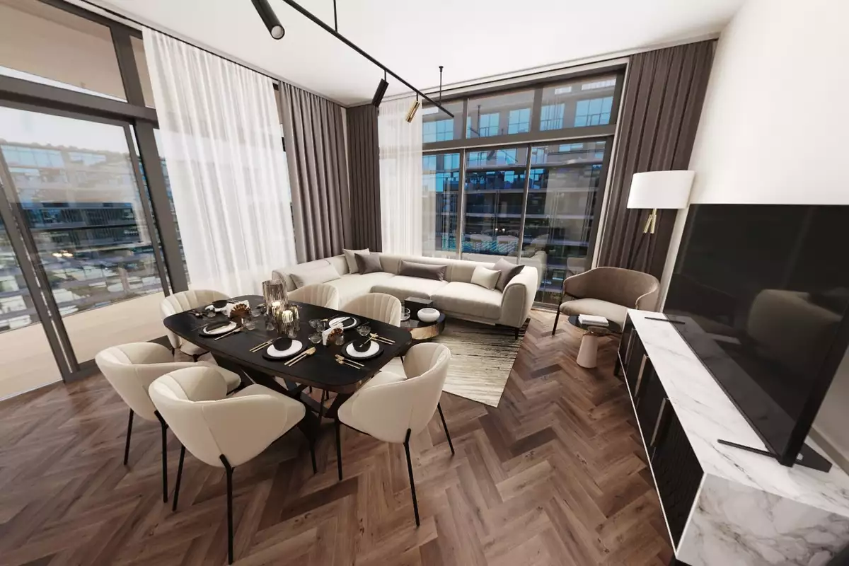 Flat 118m² in UAE, Abu Dhabi. Priced at 976213€ rent photo-1