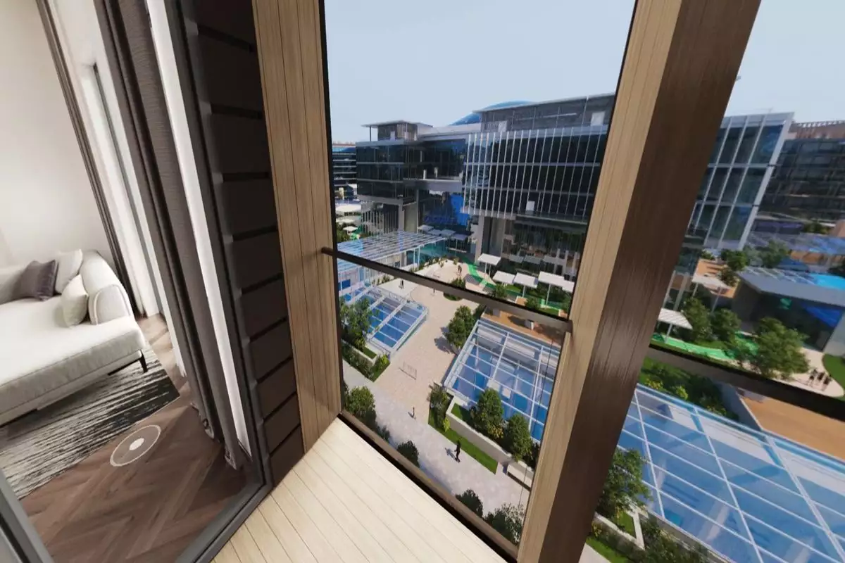 Flat 68m² in UAE, Abu Dhabi. Priced at 519408€ rent photo-3