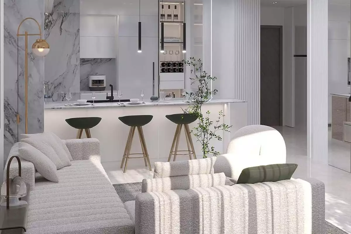 Flat 59m² in UAE, Dubai. Priced at 199772€ rent photo-3