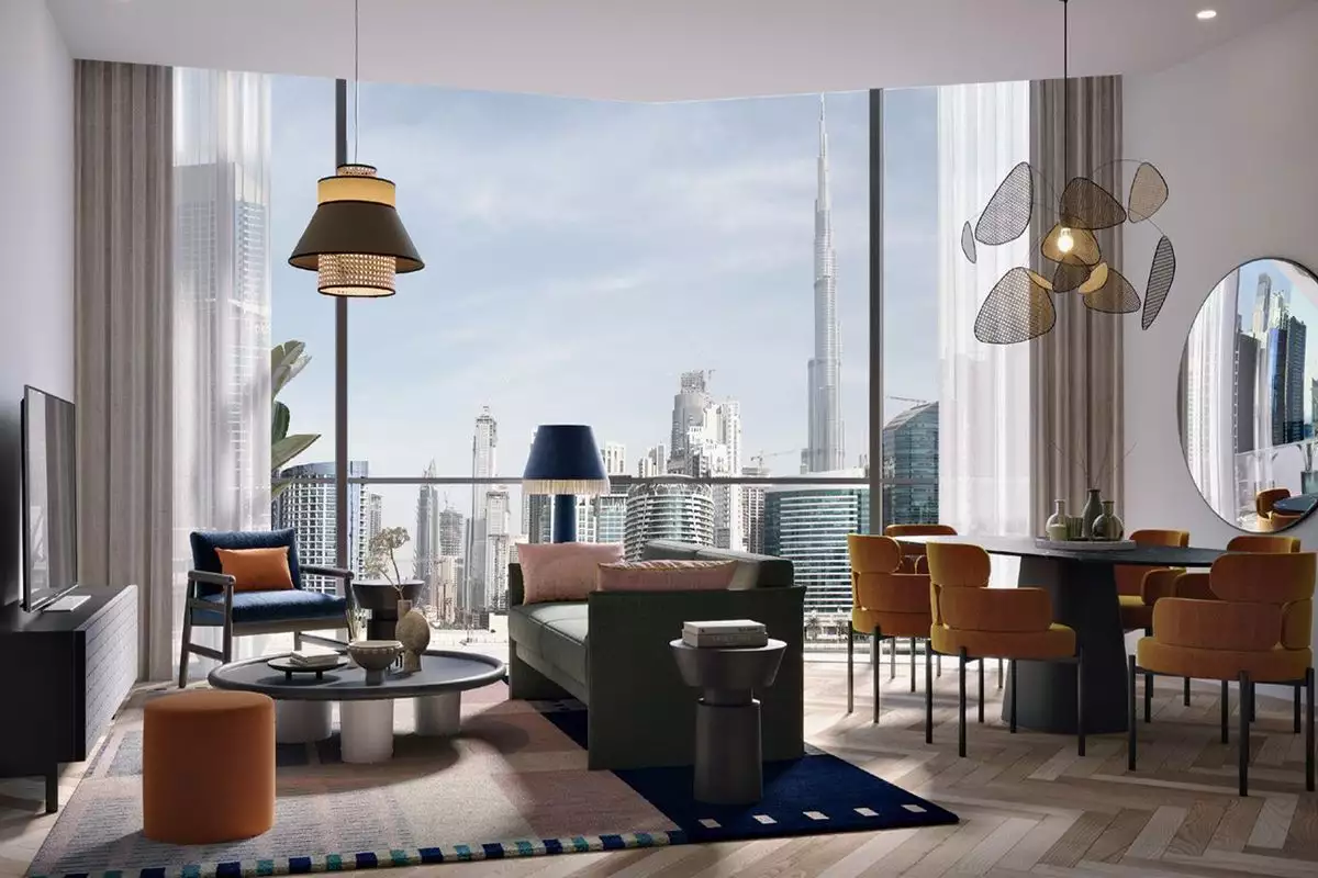 Flat 86m² in UAE, Dubai. Priced at 599317€ rent photo-1