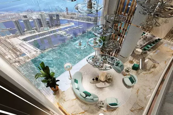Flat 195m² in UAE, Dubai. Priced at 2522127€ rent photo-12