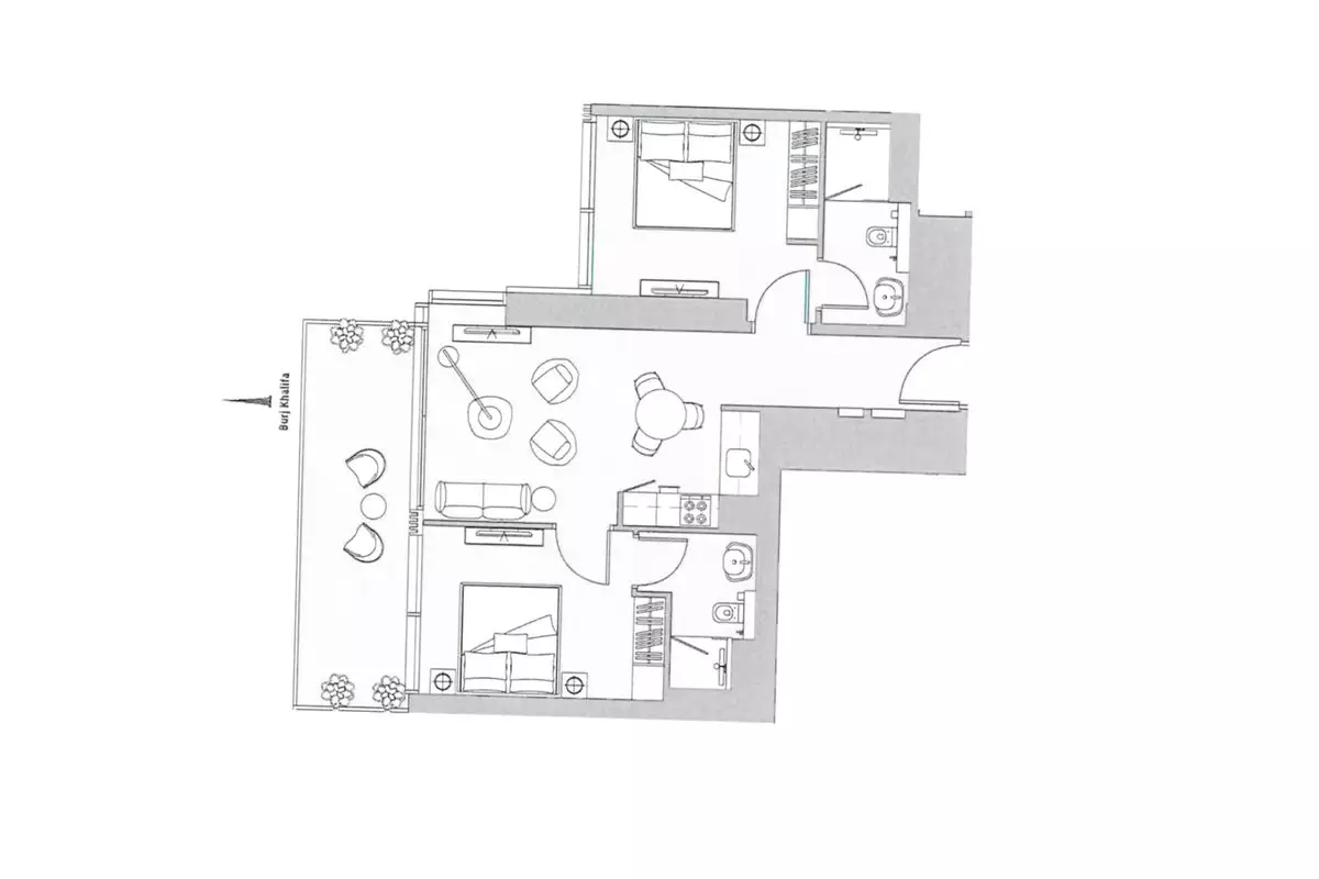 Flat 82m² in UAE, Dubai. Priced at 511917€ rent photo-9