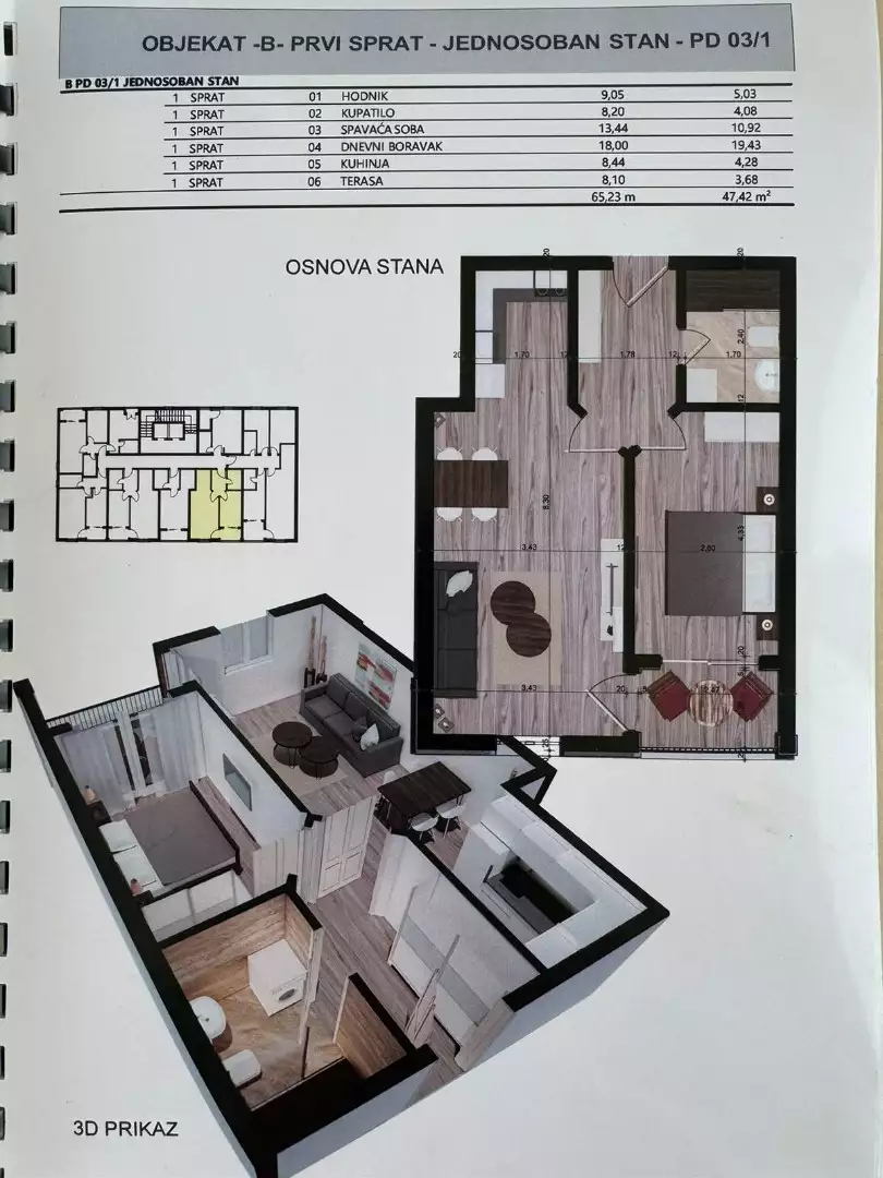Flat 47m² in Montenegro, Bar. Priced at 126000€ rent photo-1