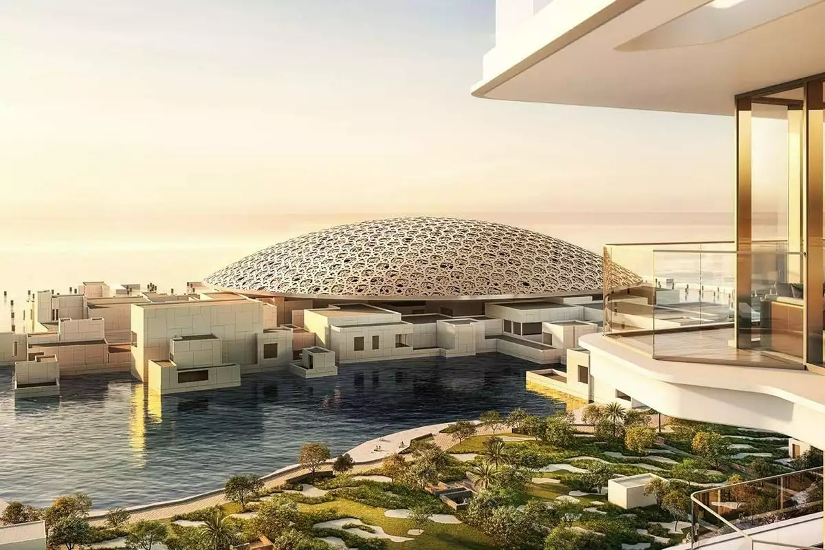 Flat 128m² in UAE, Abu Dhabi. Priced at 2497155€ rent photo-1