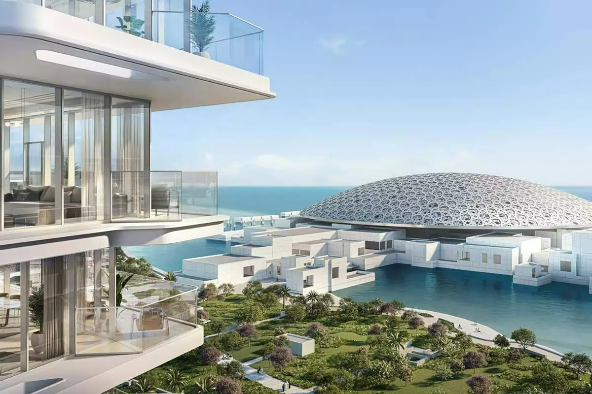 Flat 128m² in UAE, Abu Dhabi. Priced at 2497155€ rent photo-3