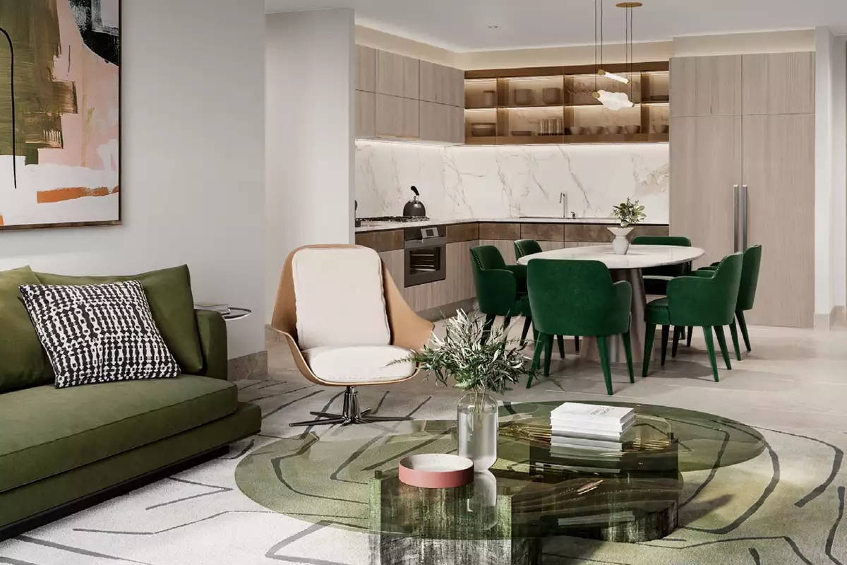 Flat 114m² in UAE, Dubai. Priced at 965467€ rent photo-3