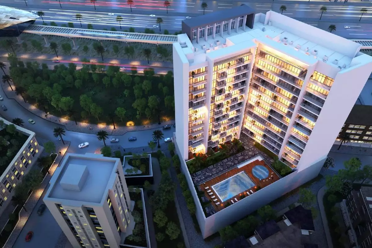 Flat 33m² in UAE, Dubai. Priced at 123609€ rent photo-1