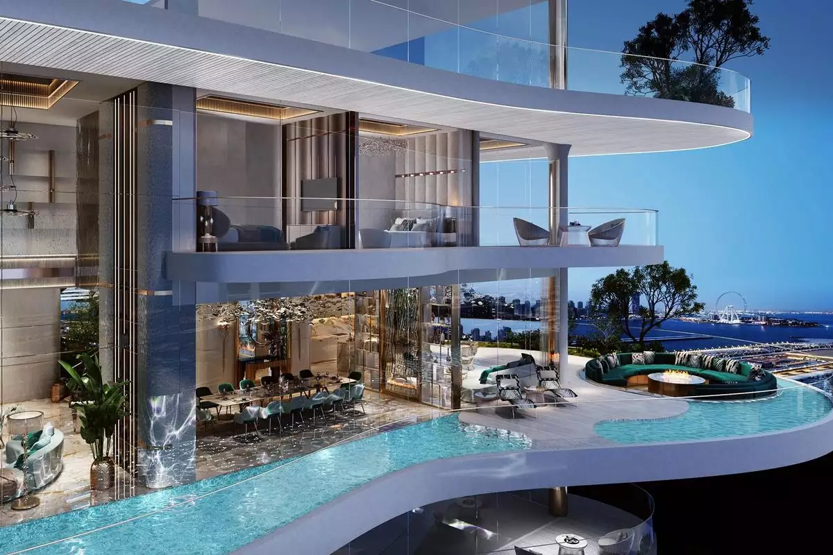 Flat 198m² in UAE, Dubai. Priced at 2323689€ rent photo-5