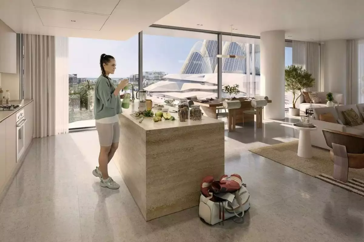 Flat 129m² in UAE, Abu Dhabi. Priced at 1072805€ rent photo-2