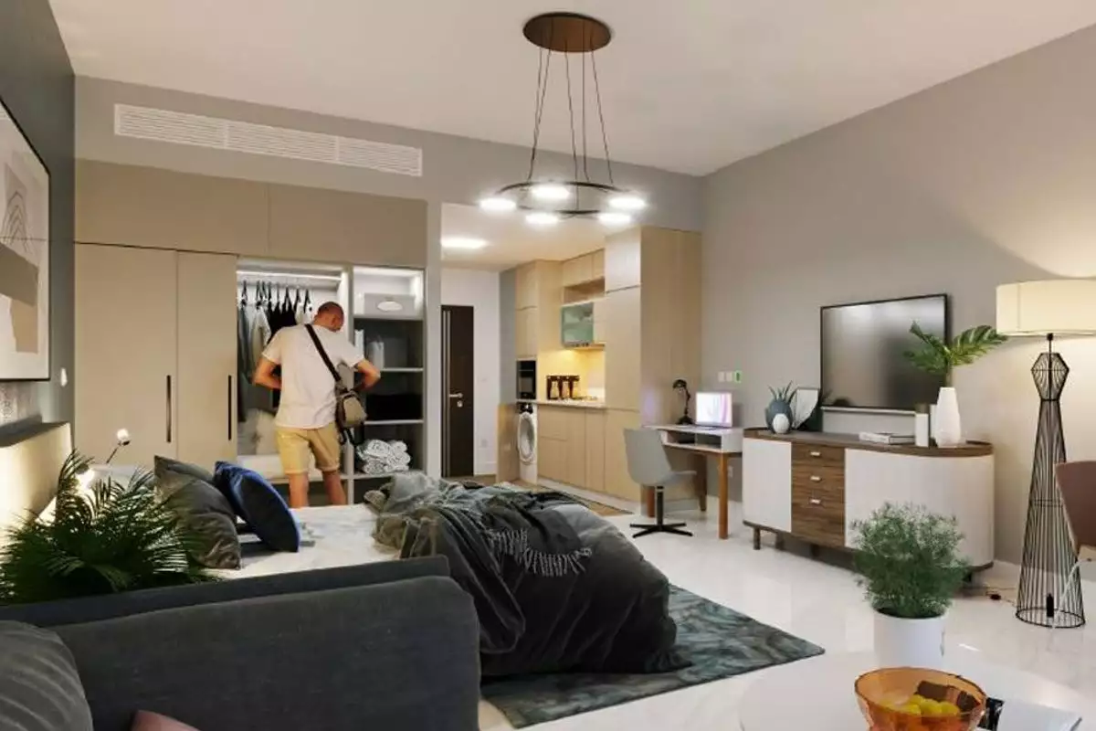 Flat 51m² in UAE, Abu Dhabi. Priced at 104881€ rent photo-1