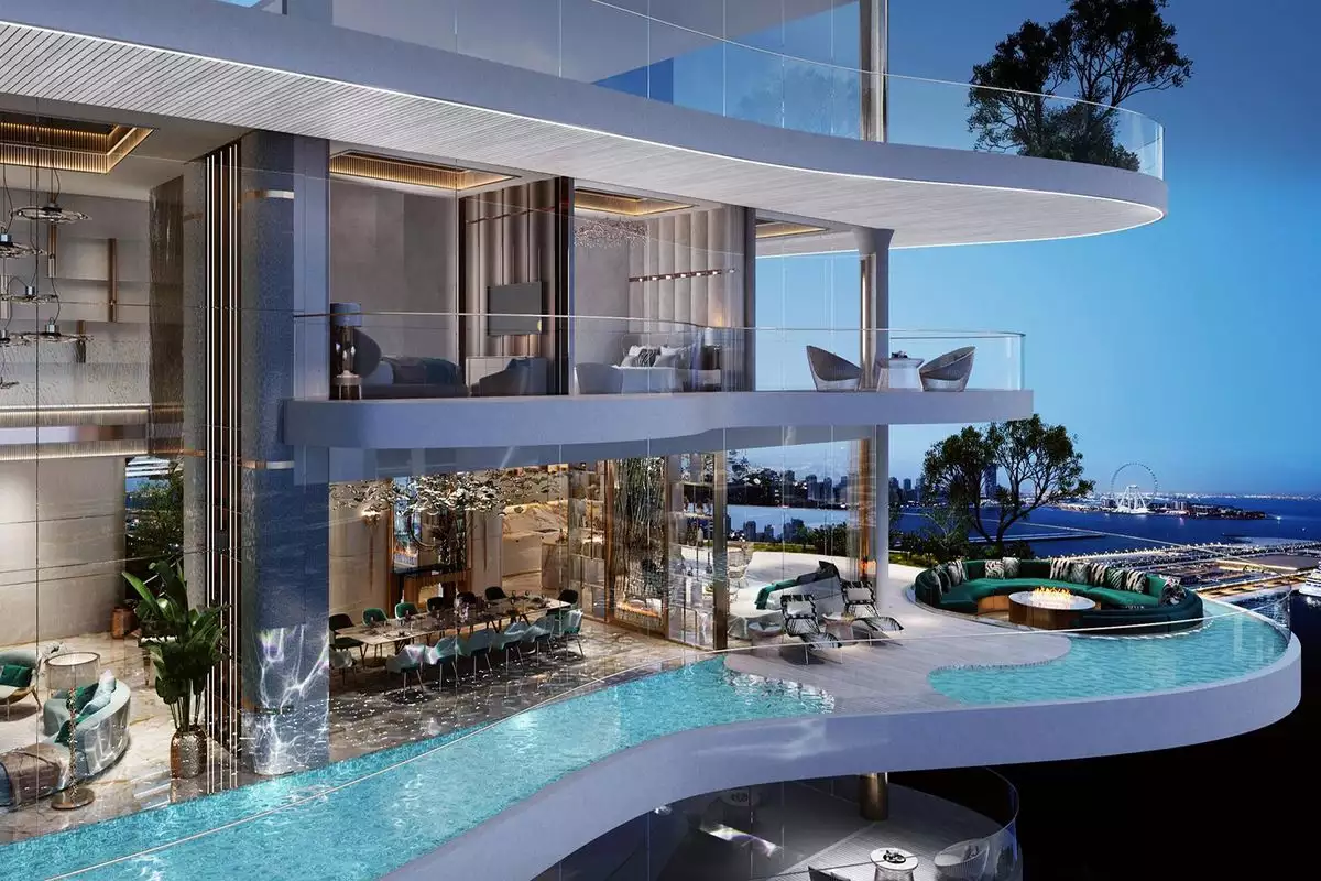 Flat 82m² in UAE, Dubai. Priced at 998862€ rent photo-2