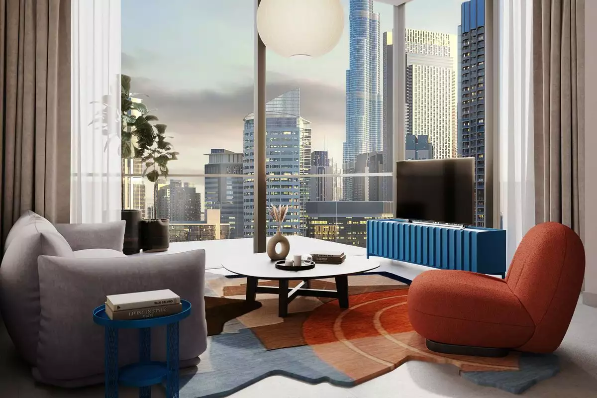 Flat 53m² in UAE, Dubai. Priced at 357093€ rent photo-2