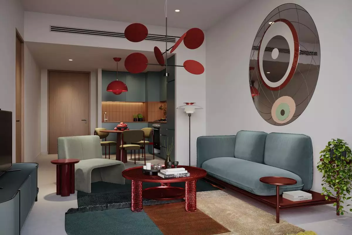 Flat 53m² in UAE, Dubai. Priced at 357093€ rent photo-6