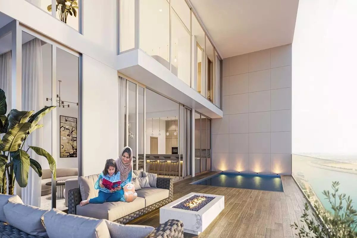 Flat 96m² in UAE, Abu Dhabi. Priced at 449488€ rent photo-11