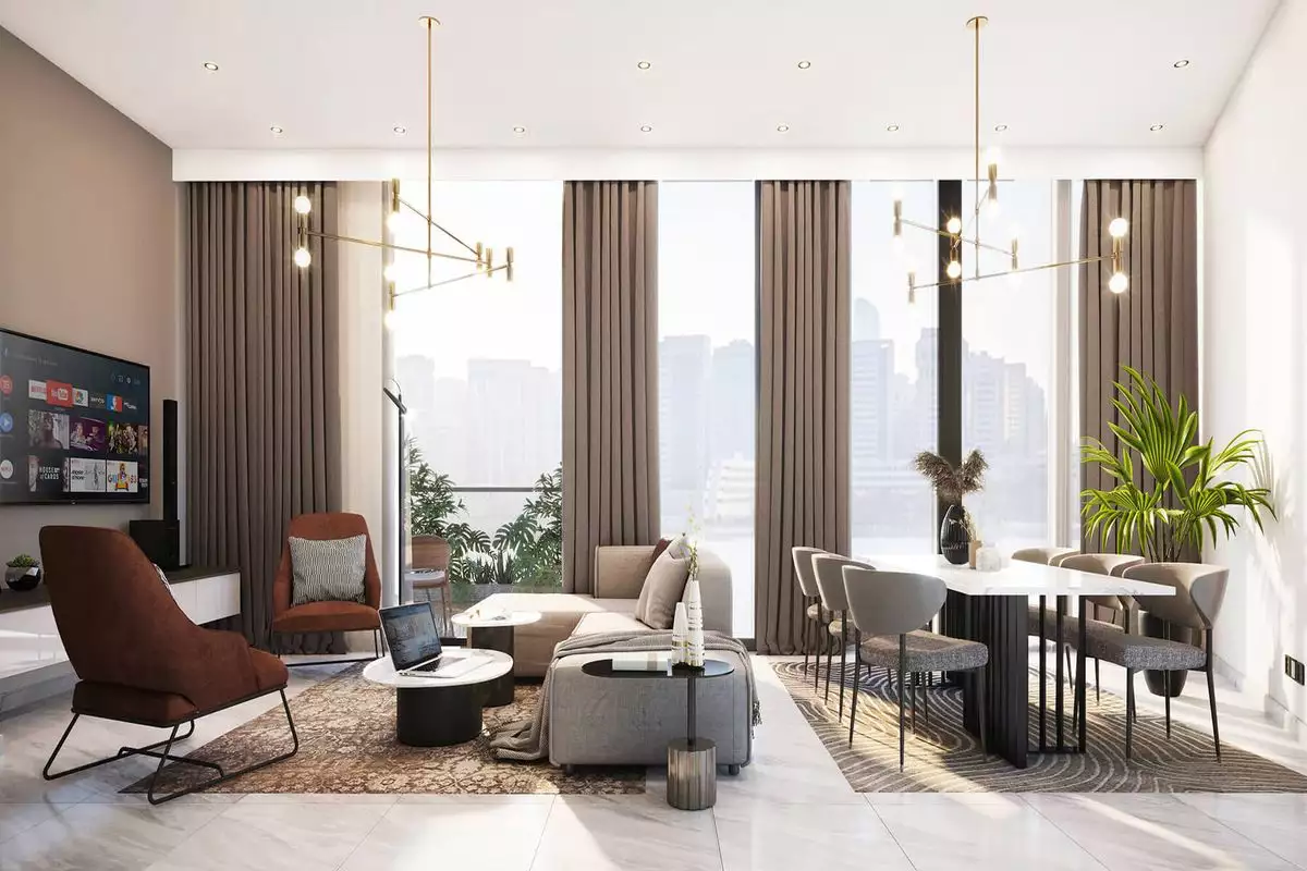 Flat 56m² in UAE, Abu Dhabi. Priced at 245970€ rent photo-4