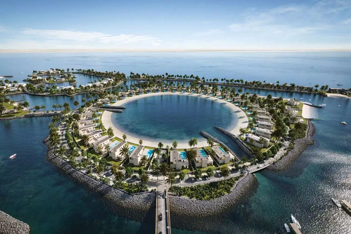 Land 1080m² in UAE, Abu Dhabi. Priced at 2084655€ rent photo-1