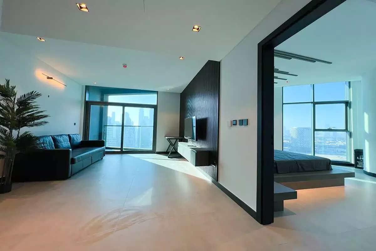 Flat 58m² in UAE, Dubai. Priced at 599317€ rent photo-1