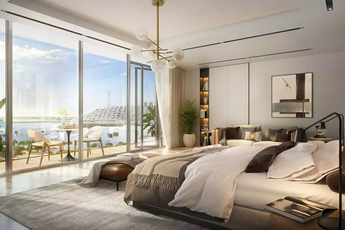 Flat 46m² in UAE, Abu Dhabi. Priced at 376790€ rent photo-1