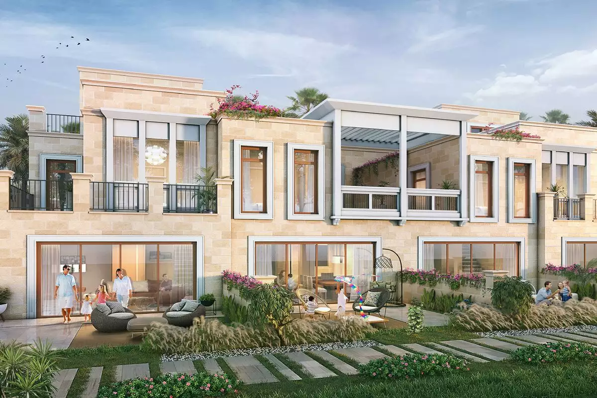 Townhouse 314m² in UAE, Dubai. Priced at 786604€ rent photo-1