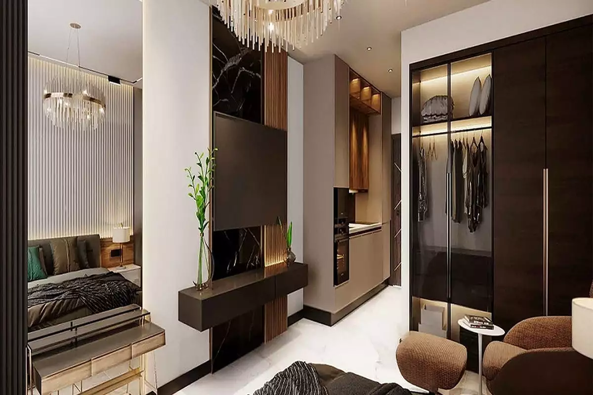Flat 39m² in UAE, Dubai. Priced at 243575€ rent photo-4