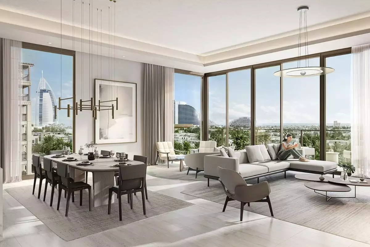 Flat 216m² in UAE, Dubai. Priced at 1596204€ rent photo-4