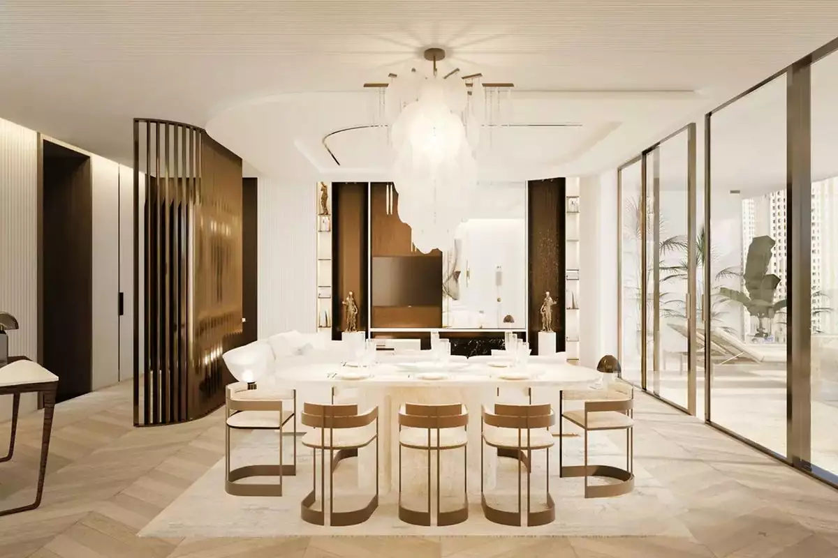 Flat 130m² in UAE, Dubai. Priced at 1389526€ rent photo-2