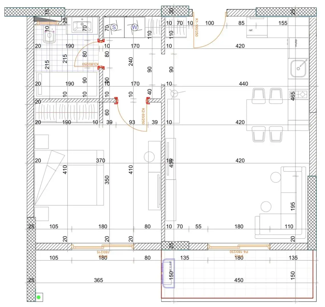 Flat 36m² in Montenegro, Bar. Priced at 76125€ rent photo-4