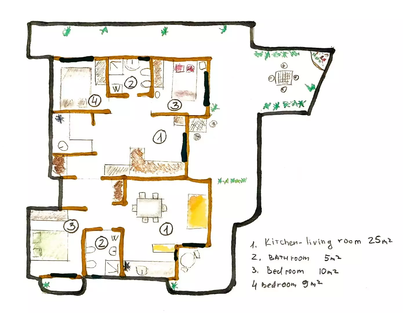 Flat 167m² in Montenegro, Petrovac. Priced at 248000€ rent photo-18