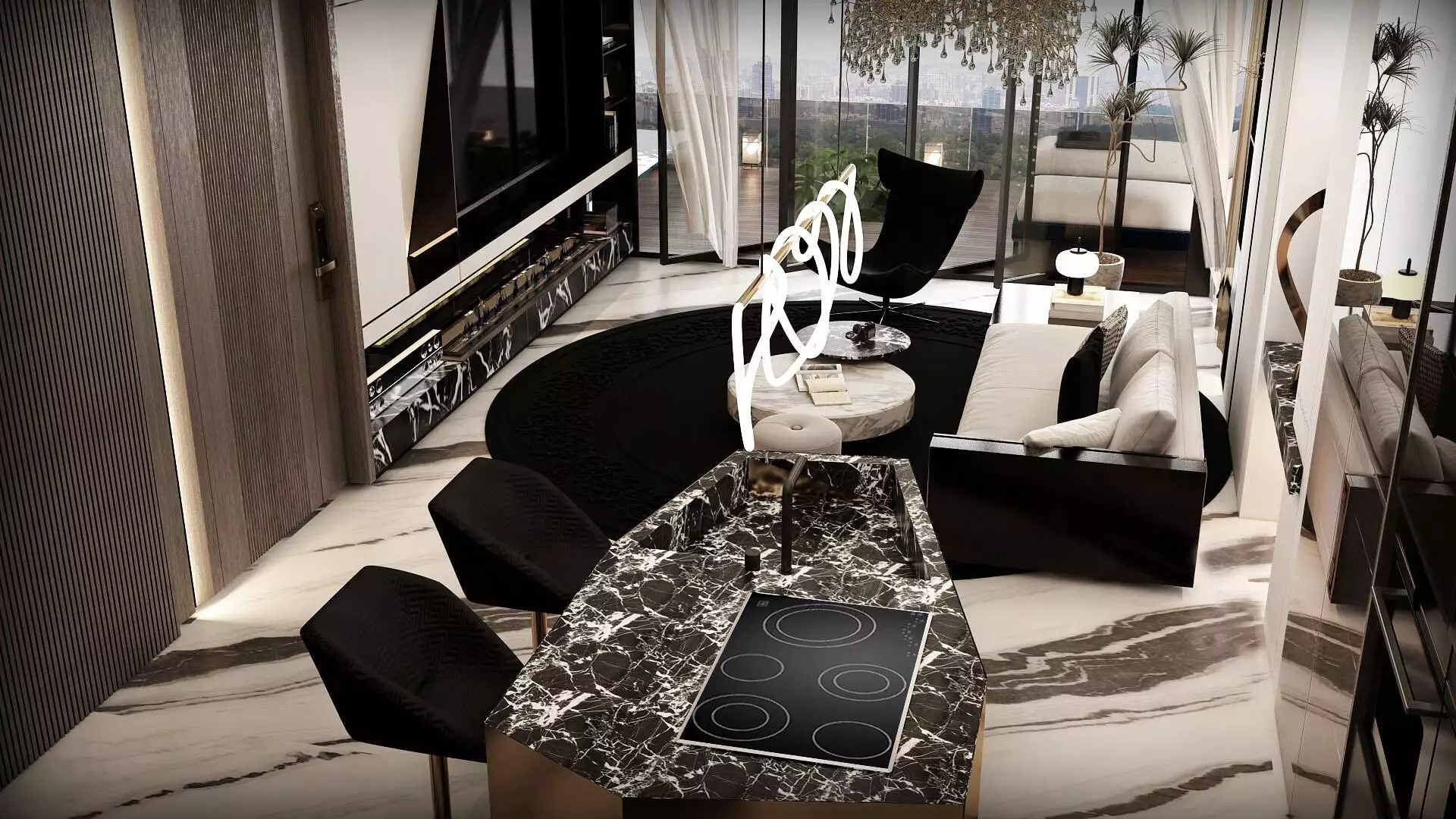 Flat 410m² in UAE, Dubai. Priced at 2128465$ rent photo-3