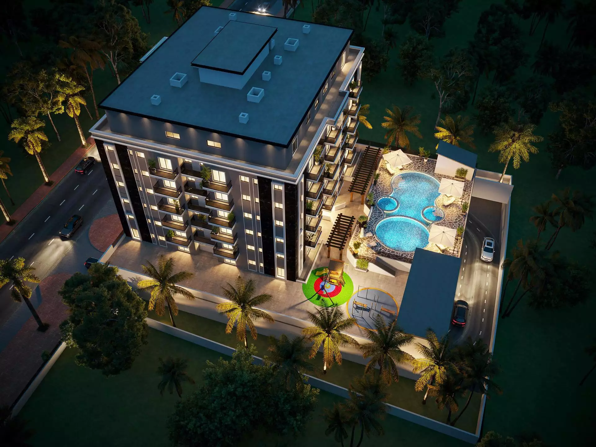 Flat 81m² in UAE, Dubai. Priced at 317760$ rent photo-1