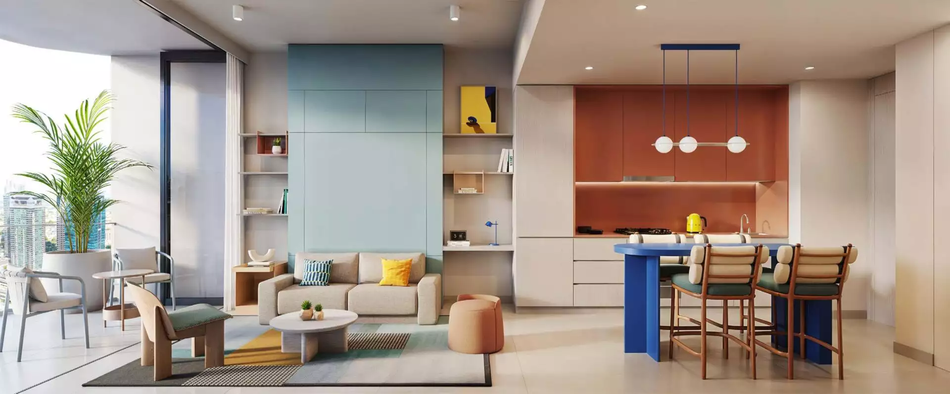 Flat 58m² in UAE, Dubai. Priced at 564300$ rent photo-3