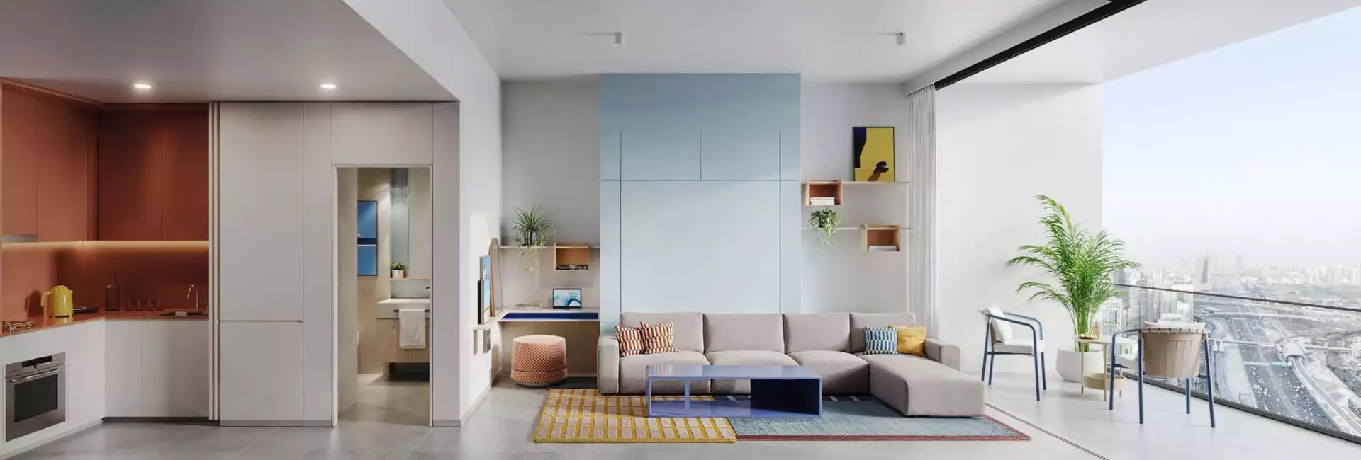 Flat 58m² in UAE, Dubai. Priced at 564300$ rent photo-5