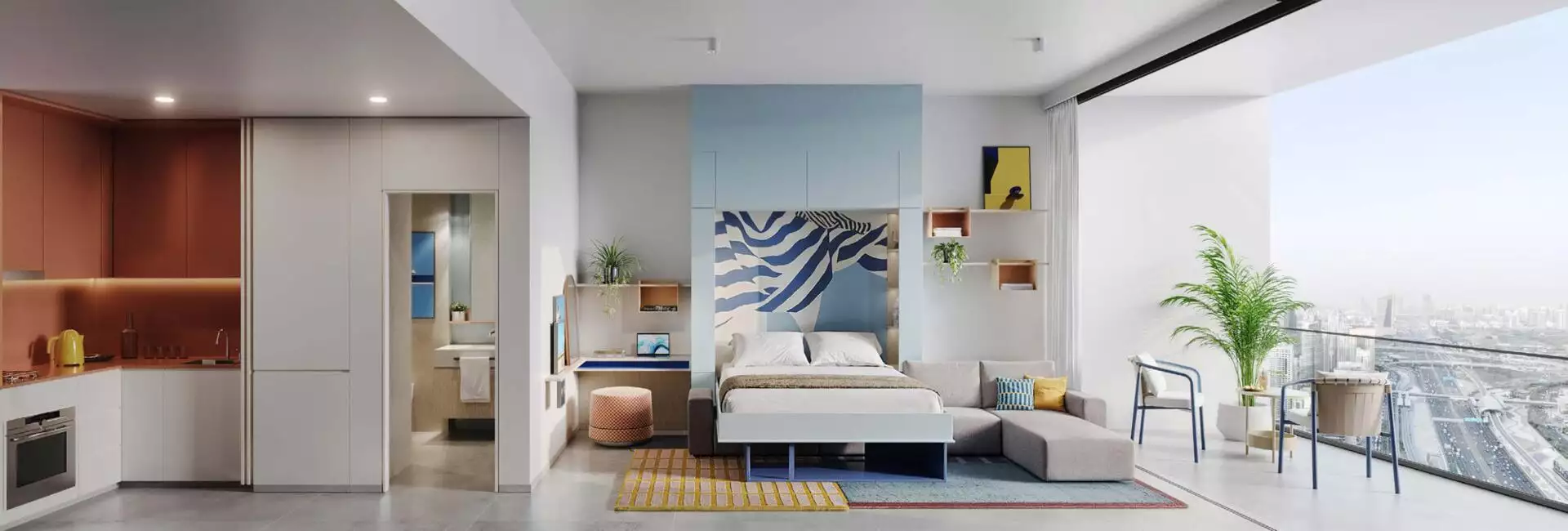 Flat 58m² in UAE, Dubai. Priced at 564300$ rent photo-10