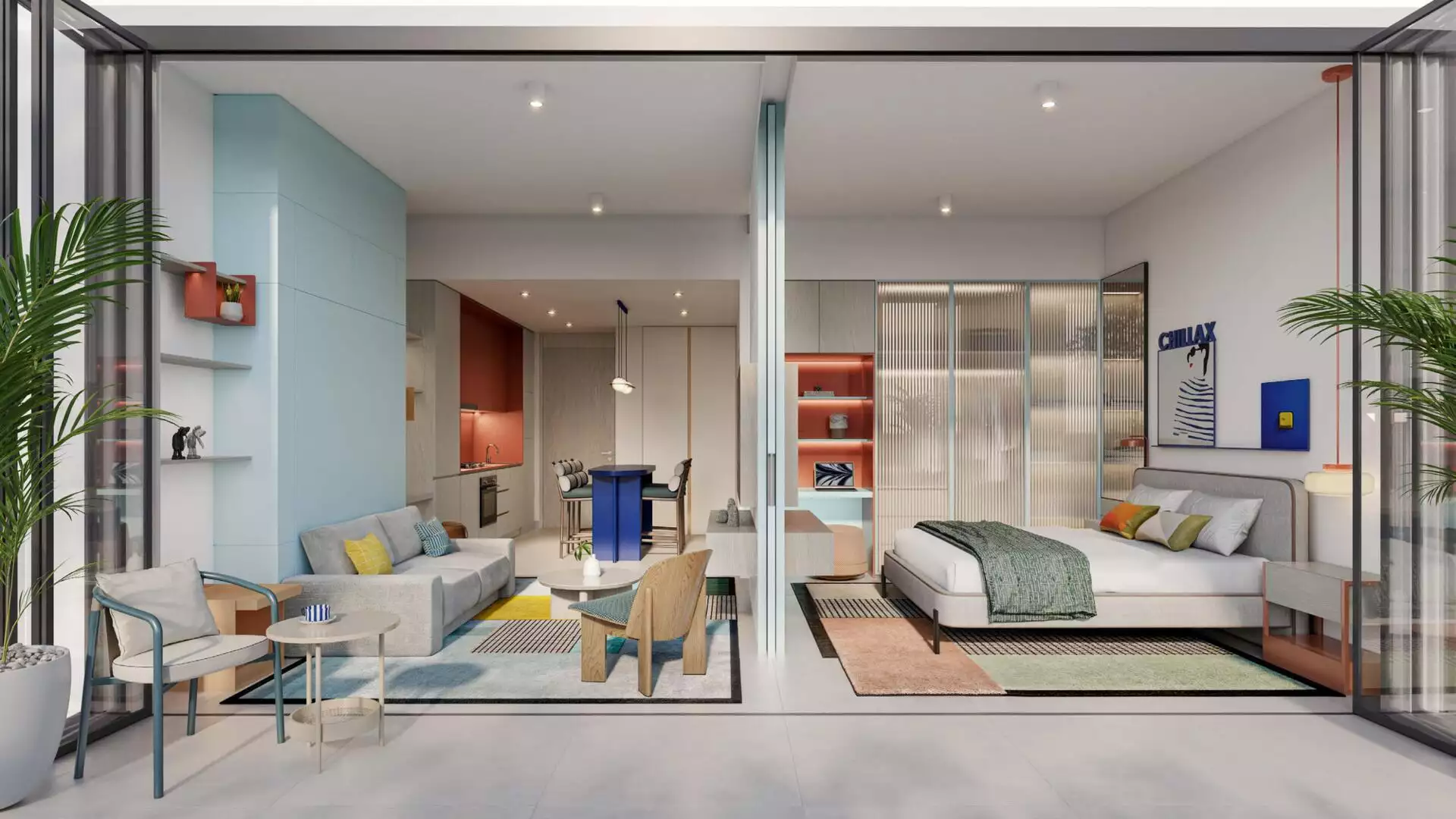 Flat 99m² in UAE, Dubai. Priced at 918000$ rent photo-2