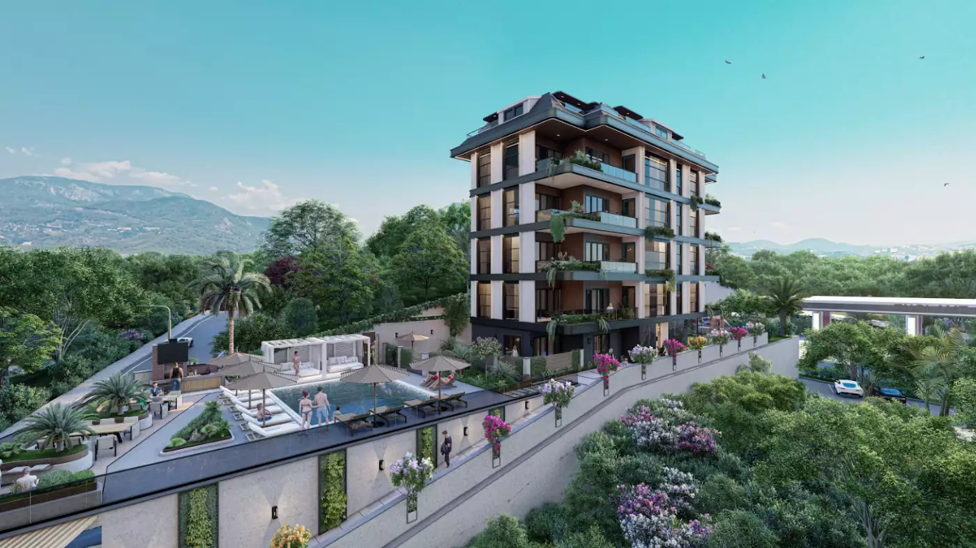 Flat 50m² in Turkey, Kestel. Priced at 140000€ rent photo-1