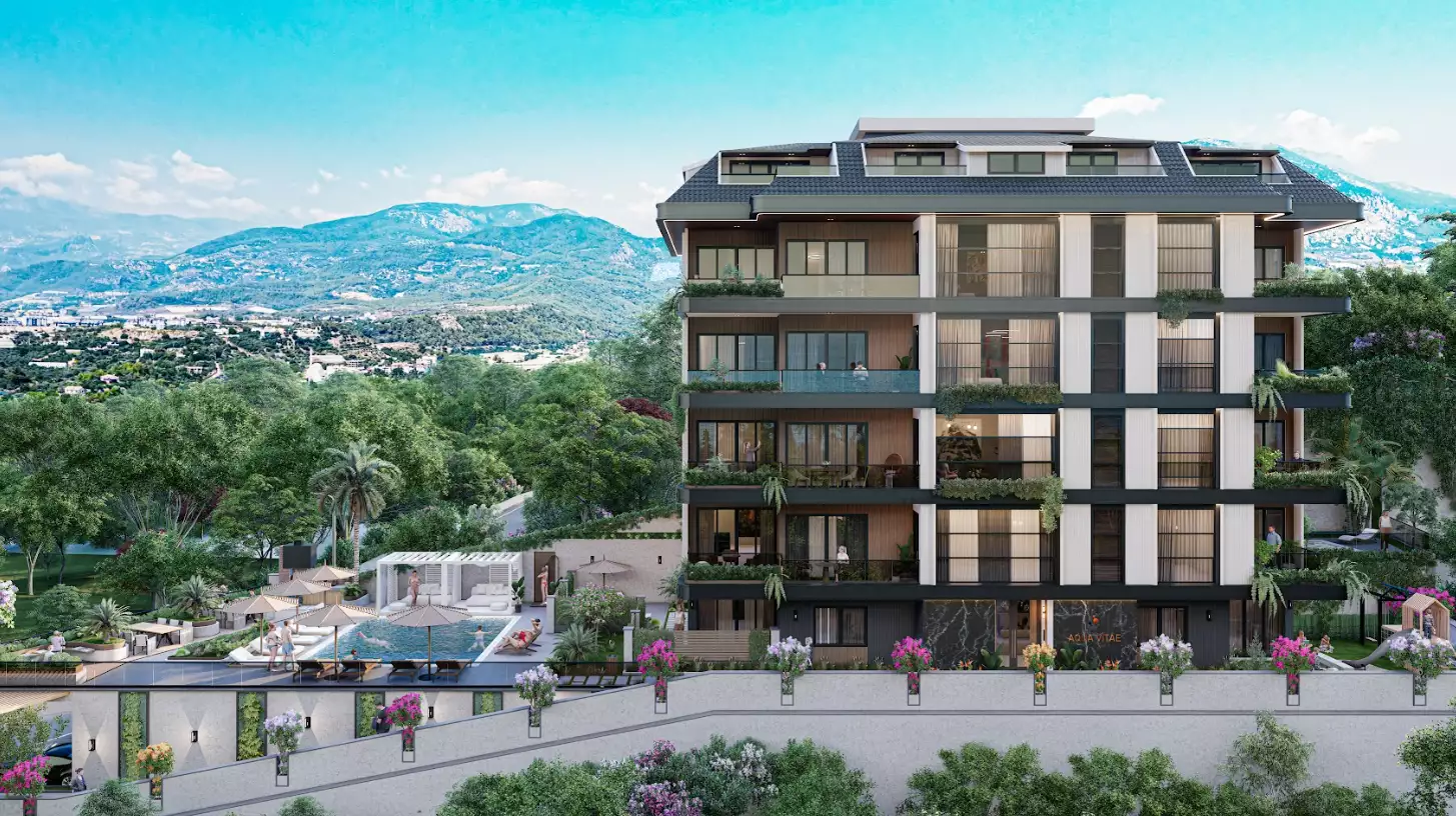 Flat 50m² in Turkey, Kestel. Priced at 140000€ rent photo-5