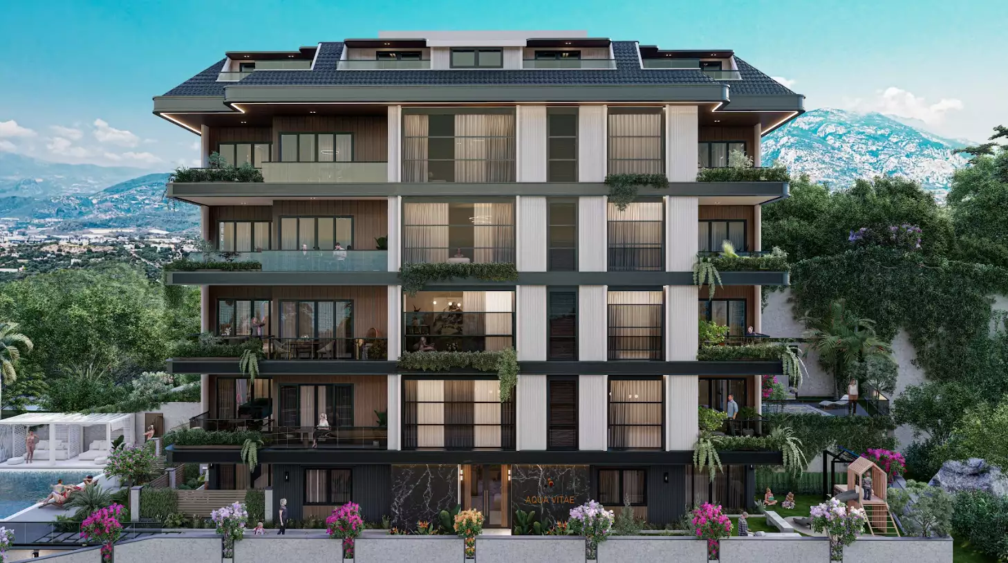 Flat 50m² in Turkey, Kestel. Priced at 140000€ rent photo-6
