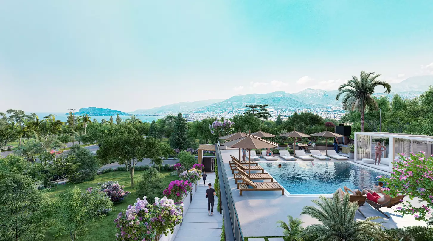 Flat 50m² in Turkey, Kestel. Priced at 140000€ rent photo-11