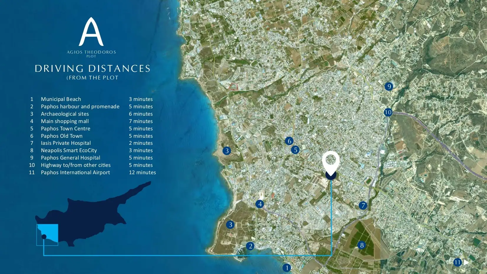 Land 30m² in Cyprus, Paphos. Priced at 680000€ rent photo-3