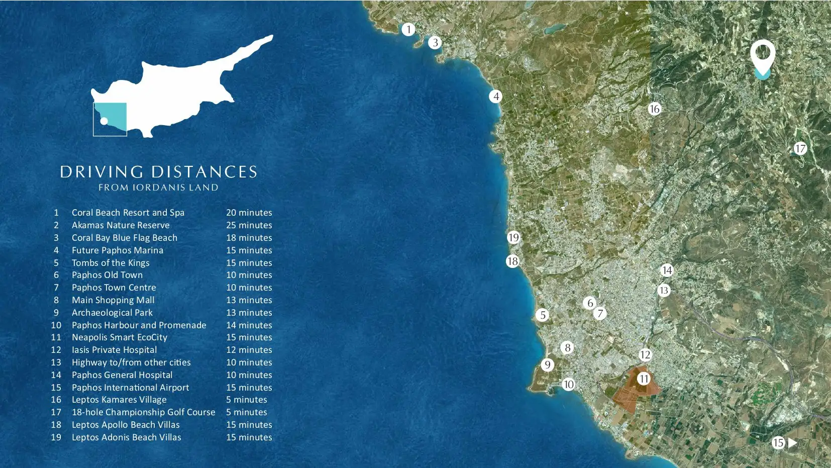 Land 30m² in Cyprus, Tsada. Priced at 575000€ rent photo-5