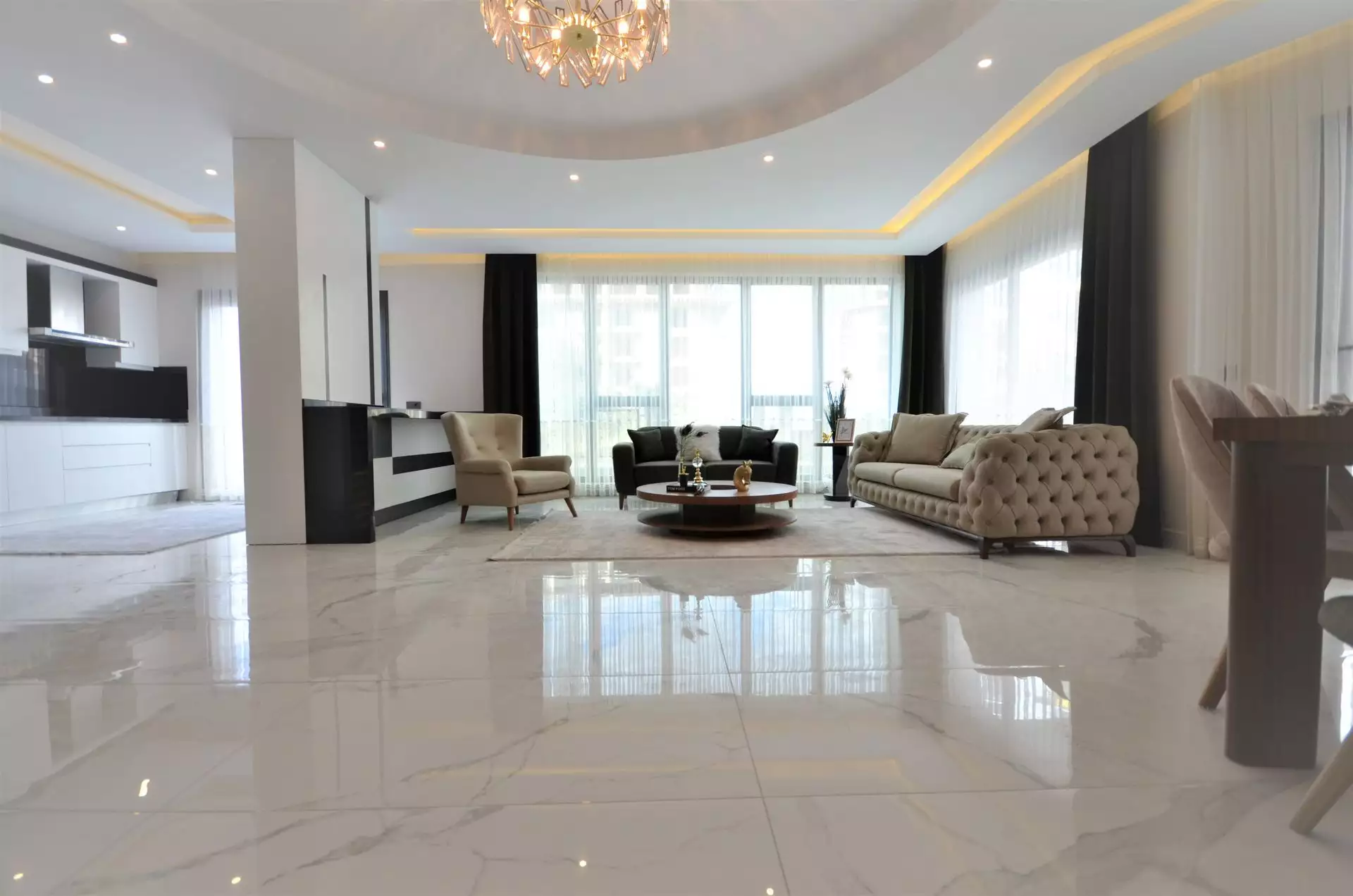 Flat 68m² in Turkey, Kargicak. Priced at 220000€ rent photo-49
