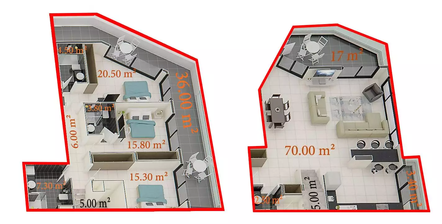 Flat 68m² in Turkey, Kargicak. Priced at 220000€ rent photo-55