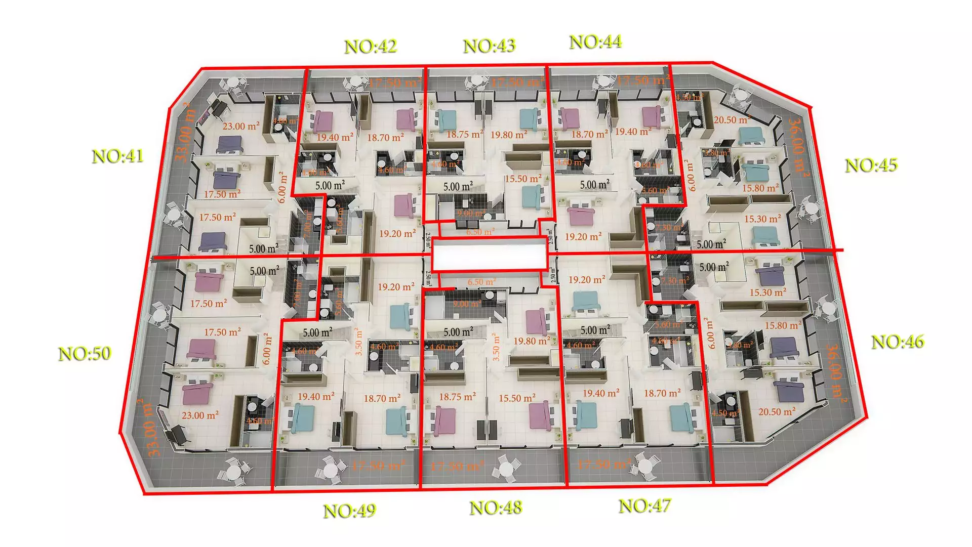 Flat 68m² in Turkey, Kargicak. Priced at 220000€ rent photo-61