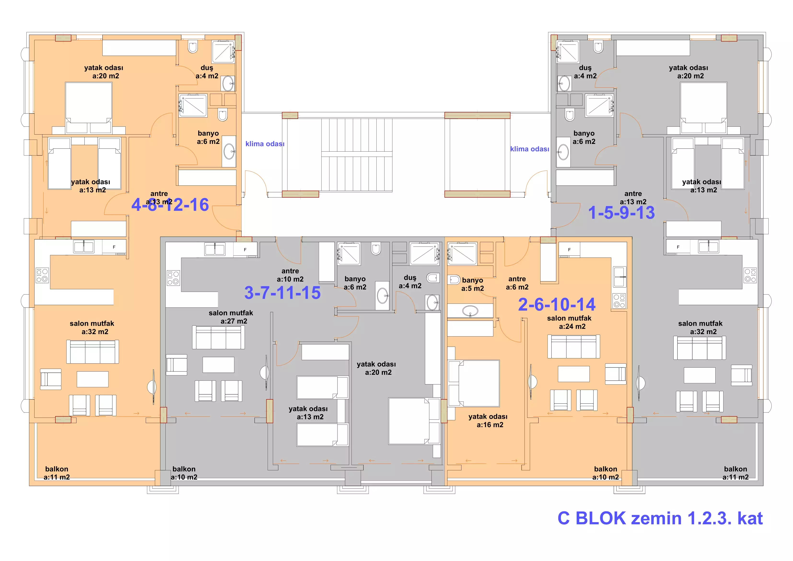Flat 60m² in Turkey, Kargicak. Priced at 389000€ rent photo-39